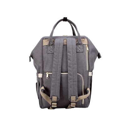 Teknum 3 In 1 Pram Stroller - Khaki + Sunveno Diaper Bags Grey + Hooks